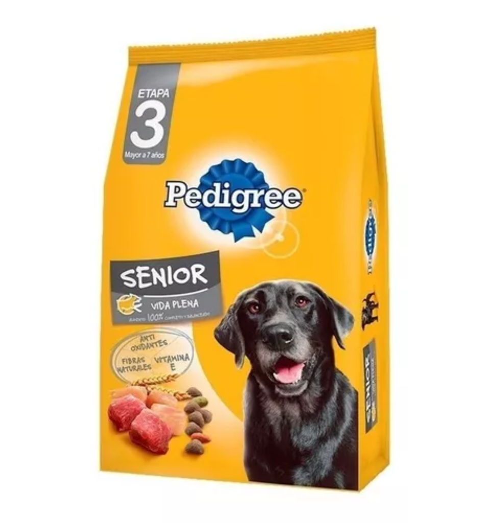 Pedigree Perro Senior +7 Sabor Carne Y Vegetales