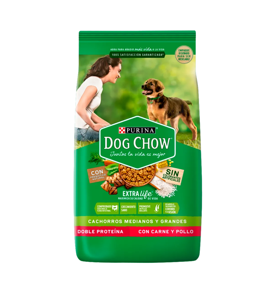 Dog Chow Perro Cachorros medianos y grandes