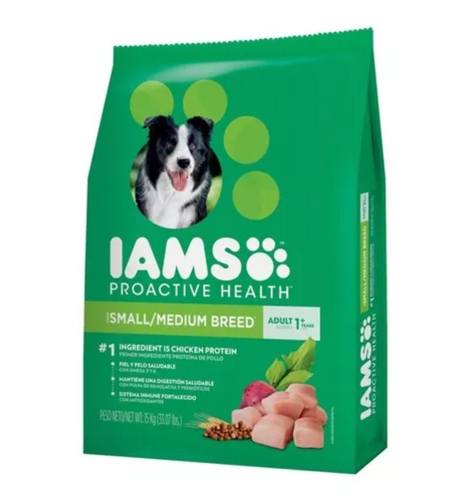 IAMS Perro Proactive Healt - Smart Adult small y medium breed 15 Kg