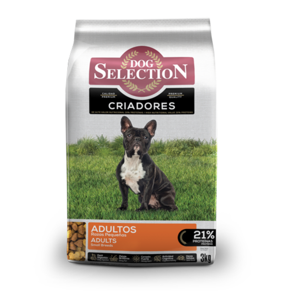 Dog Selection Perro Criadores adultos razas pequeñas 15 Kg