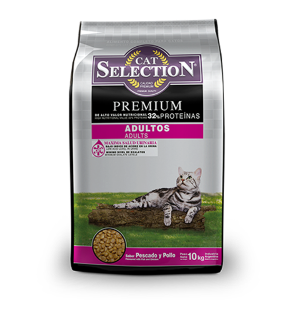 Cat Selection Gato Premium cat adultos 10 Kg