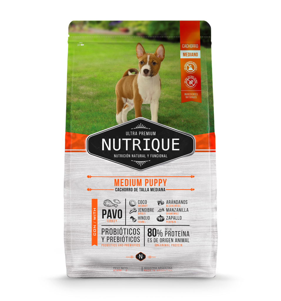 Nutrique Perro Medium puppy