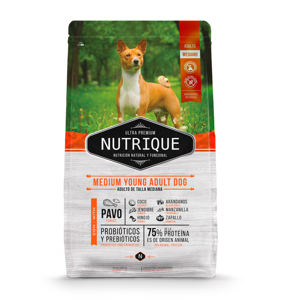 Nutrique Perro Medium young adult dog