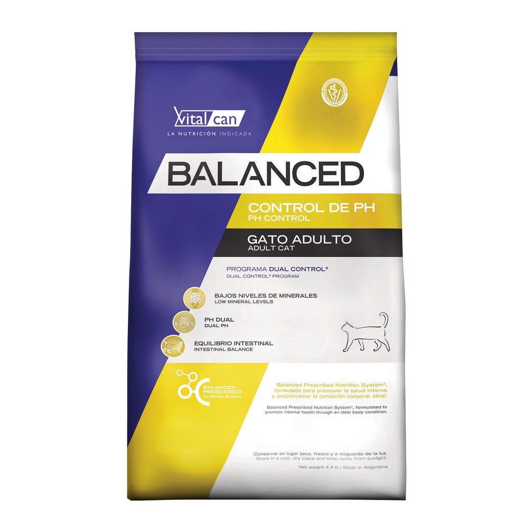 Balanced Gato Adult control PH