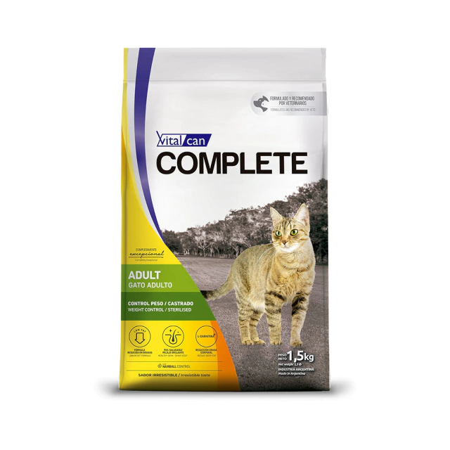 Complete Gato Adulto weight control castrated