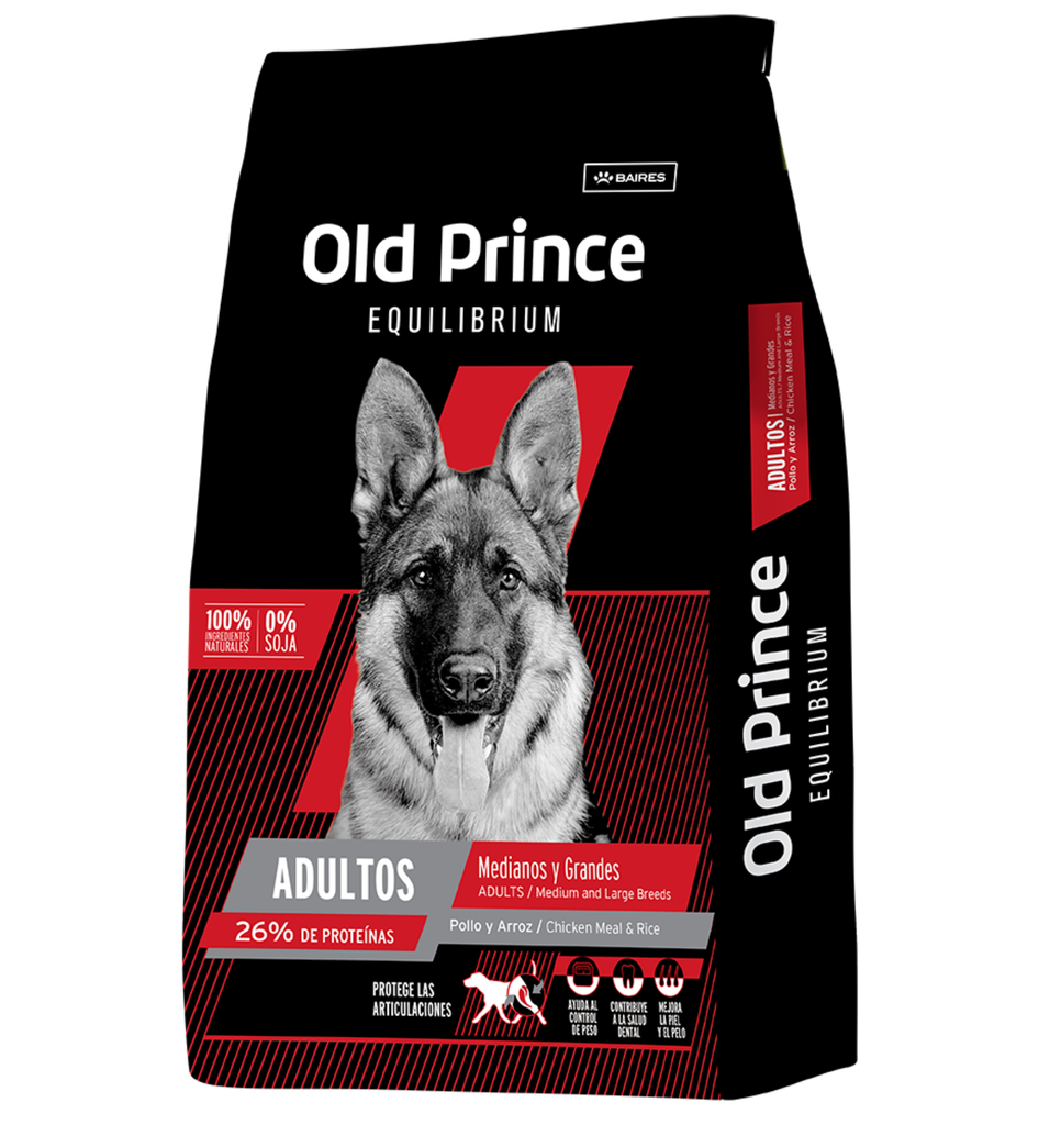 Old Prince Perro Adulto Equilibrium Medianos y Grandes