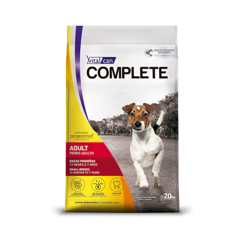 Complete Perro Adulto Razas pequeñas sabor carne