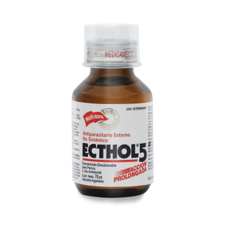 Antiparasitario Ecthol "5" Holliday 120 ml