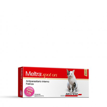 Antiparasitario Meltra Spot On Gato hasta 4 Kg  BROWER