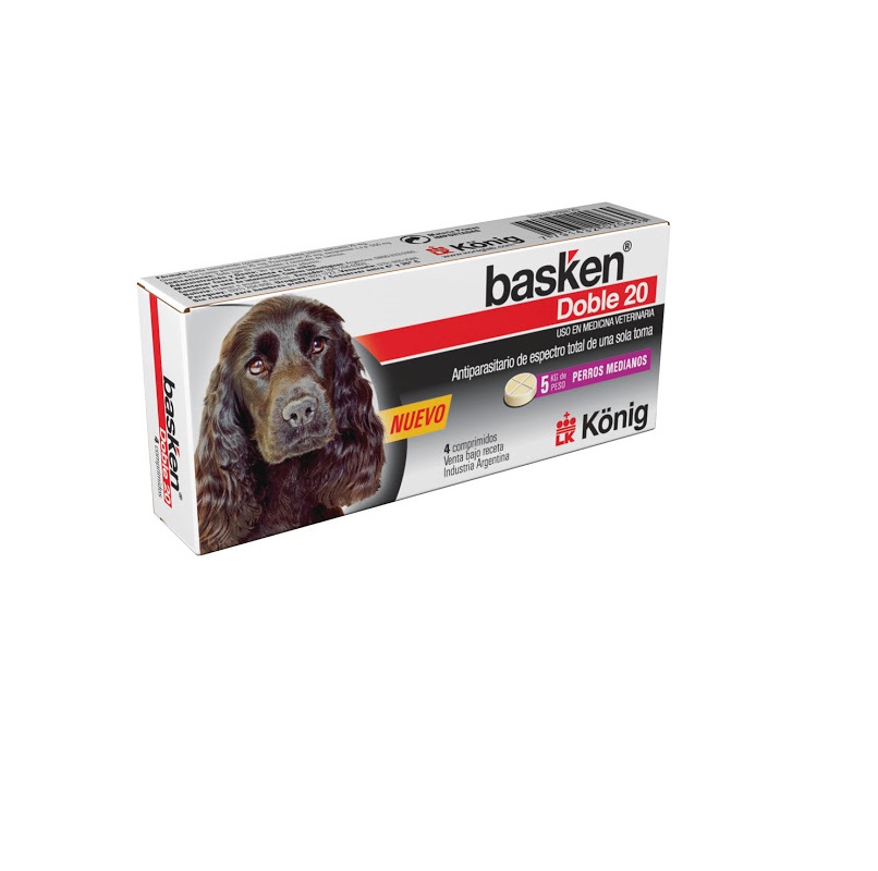 Antiparasitario Basken Doble 20 KONING