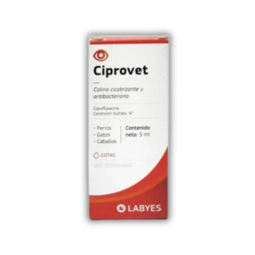 Colirio Ciprovet LABYES 5 mg 