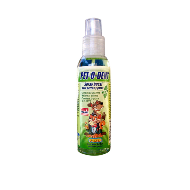 Spay Bucal Pet o Dent PORTA 125 ml