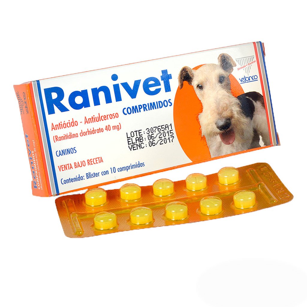 Antiacido/antiulceroso Ranivet VETANCO 40 mg 