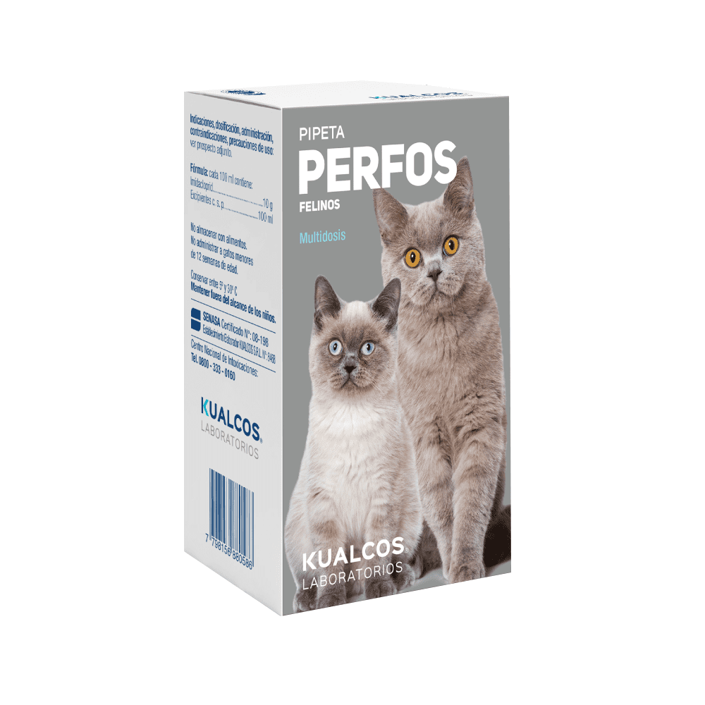 Pipeta Perfos Multidosis Gato KUALCOS 10 ml