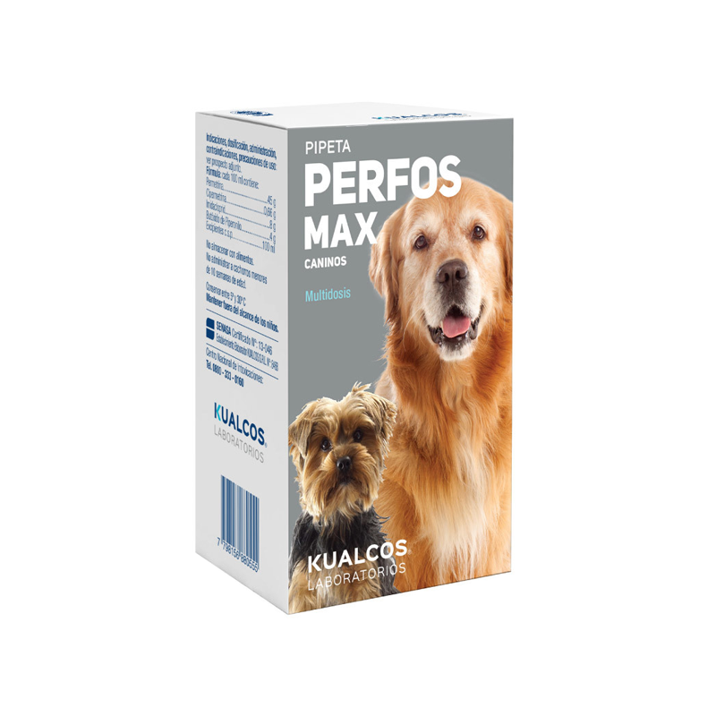 Pipeta Perfos Multidosis Perro KUALCOS 75 ml