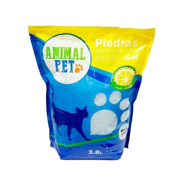 Piedras Silicas Animal Pet Limon 3.8 L