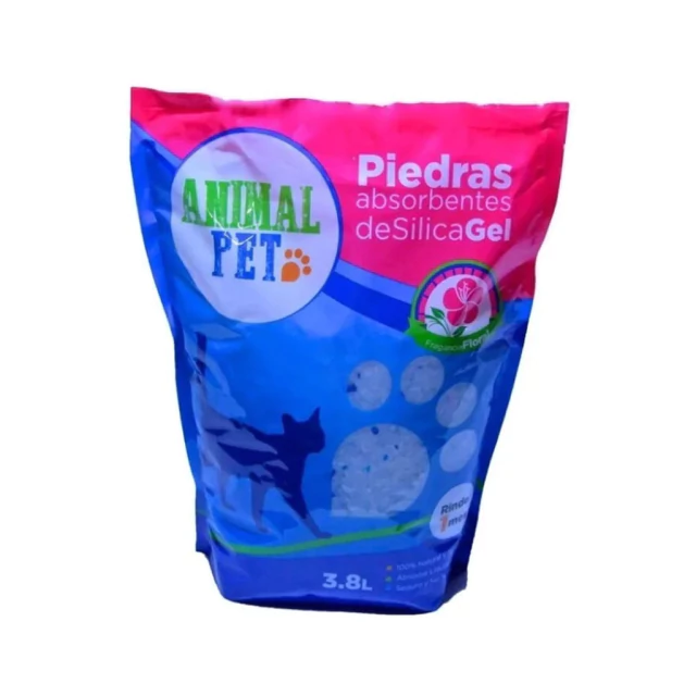 Piedras Silicas Animal Pet Floral 3.8 L