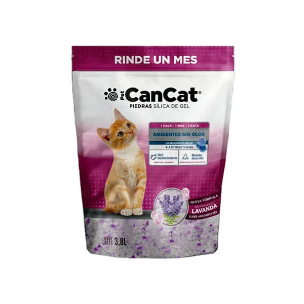 Piedras Silicas Cancat Lavanda 3.8 L