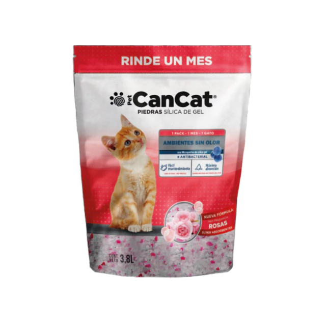 Piedras Silicas Cancat Rosas 3.8 L