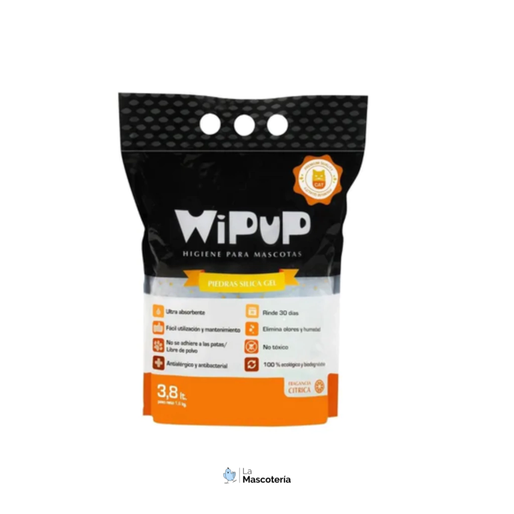 Piedras Silicas Wipup Citrica 3.8 L