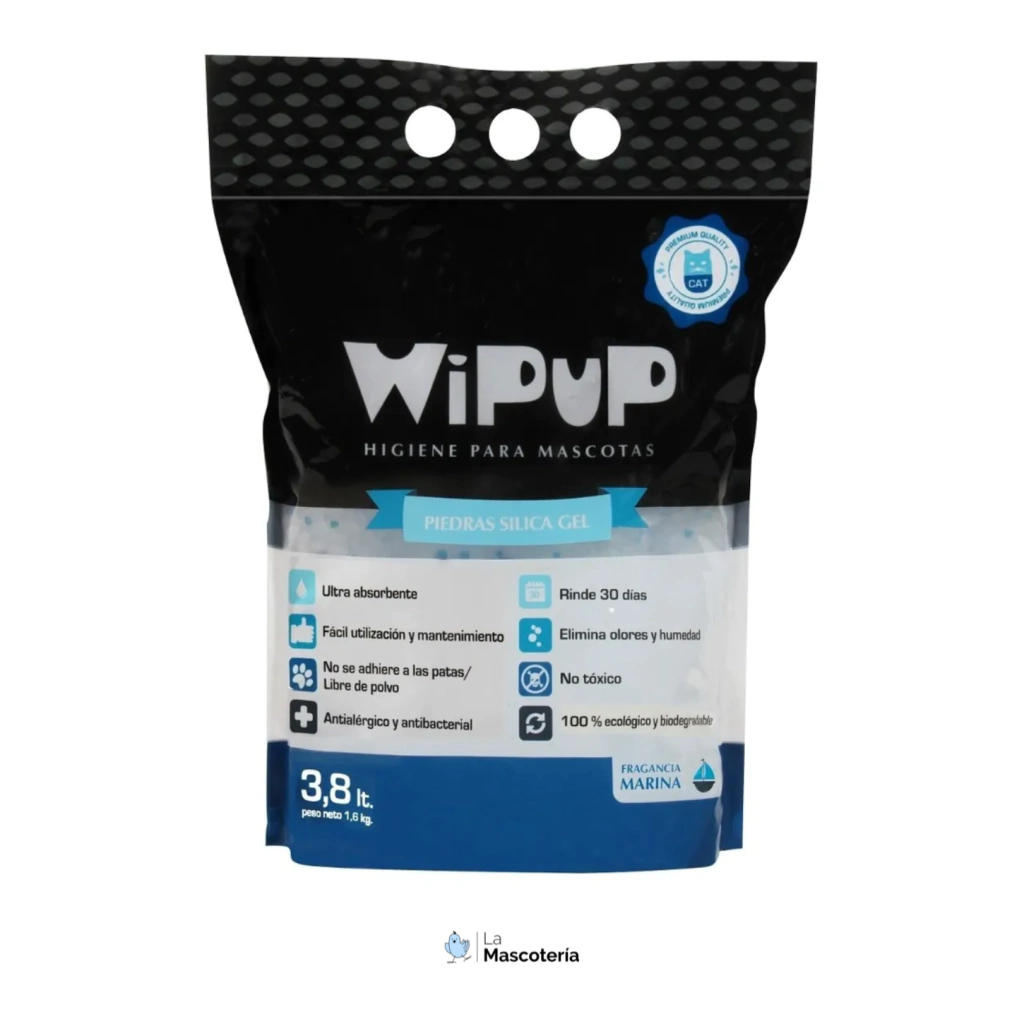 Piedras Silicas Wipup Marina 3.8 L