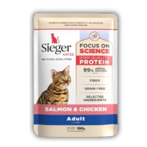 Sieger Pouch Gato Adulto 100 g