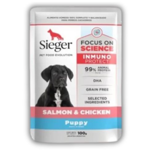 Sieger Pouch Perro Puppy 100 g