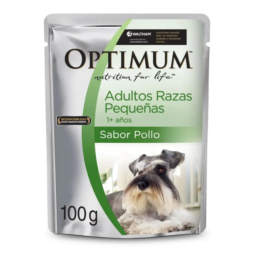 Optimum Pouch Perro Adulto Pequeño Pollo 85 g