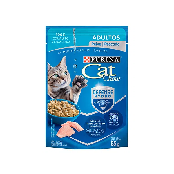 Cat Chow Pouch Pescado 85 g