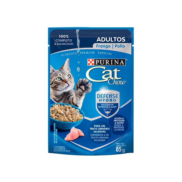 Cat Chow Pouch Pollo 85 g