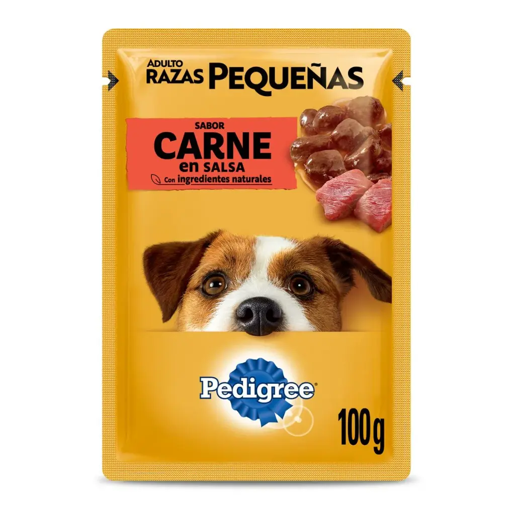 Pedigree Pouch Adulto Pequeño Carne 85 g