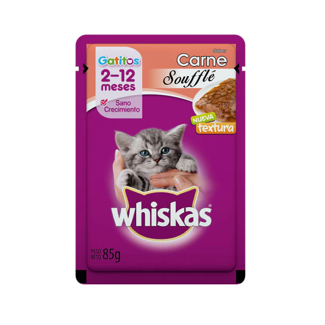 Whiskas Pouch Gatito Souffle 85 g