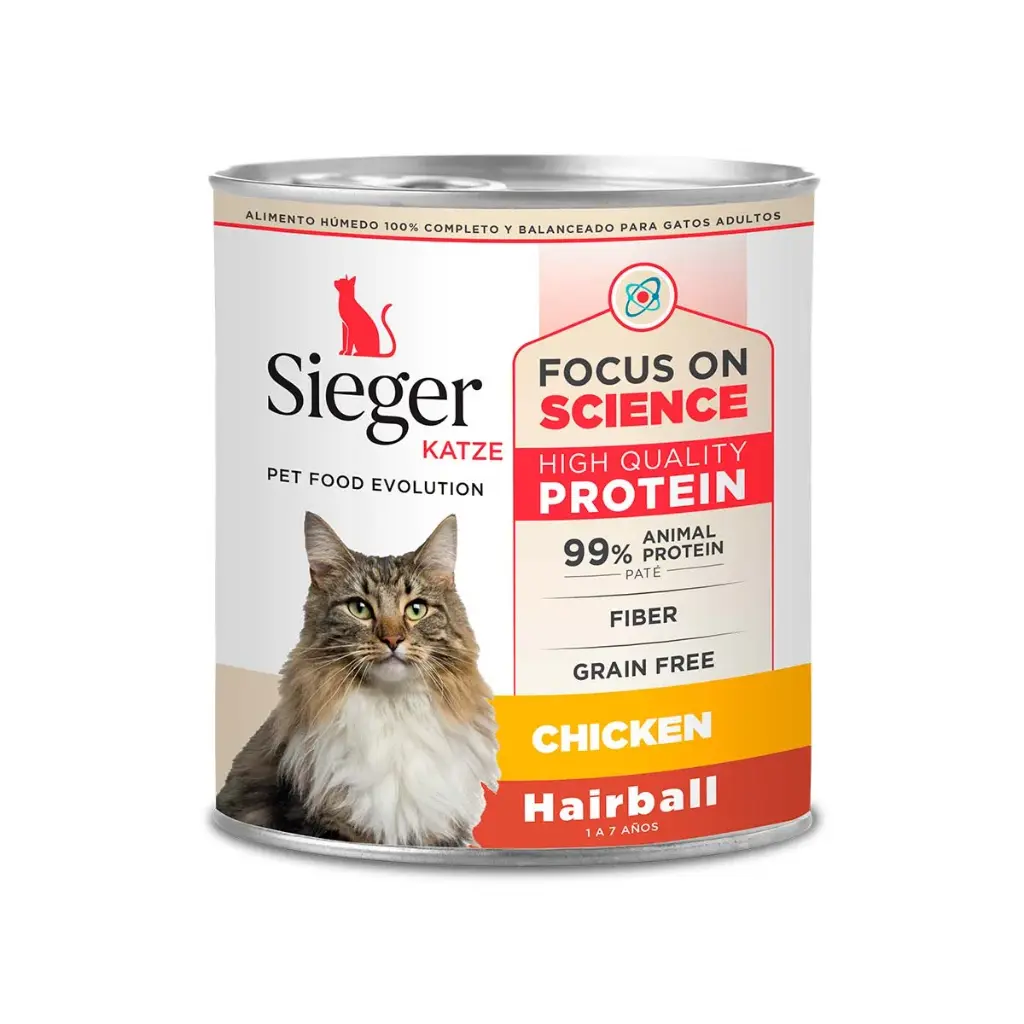 Sieger Lata Gato Hairball  340 g 