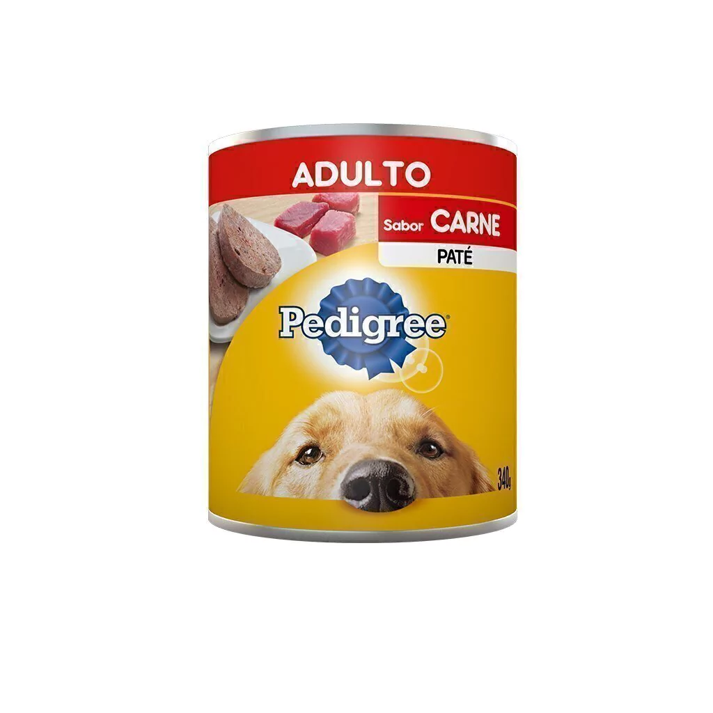 Pedigree Lata Adulto Carne 340 g