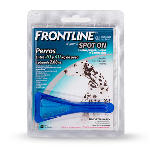 Pipeta Frontline Spot On Perro de 20 a 40 Kg