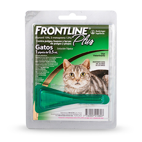 Pipeta Frontline Plus Gato 