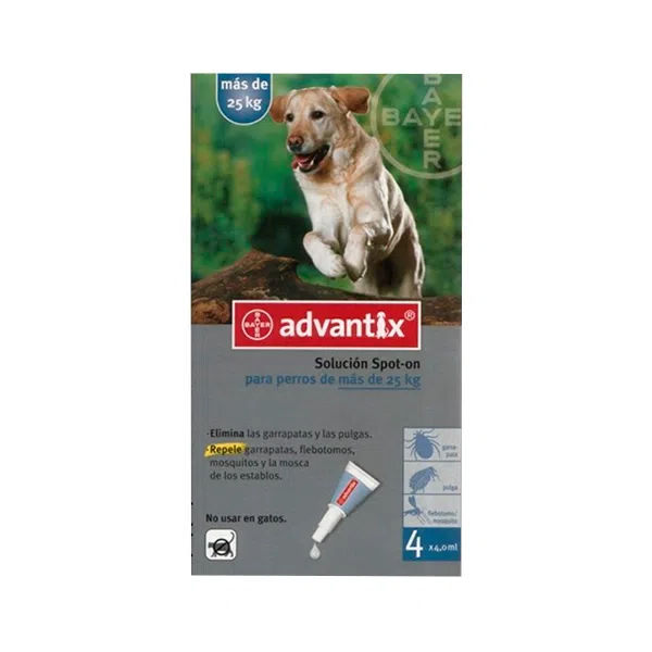 Pipeta Advantix Perro de 4 a 10 Kg