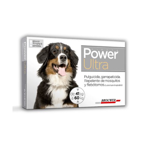 Pipeta Power Ultra Perro de 41 a 60 Kg