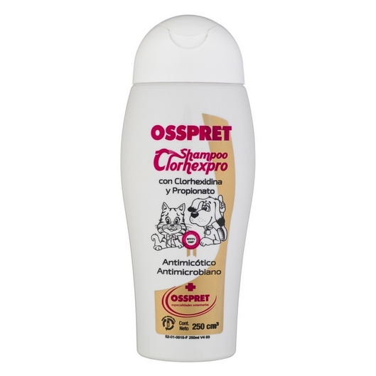 Shampoo Clorhexpro Osspret 250 cm3