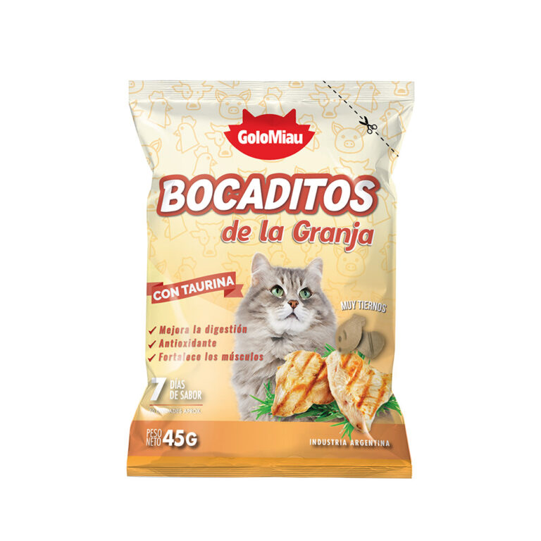 Bocaditos de la Granja Golomiau 45 g