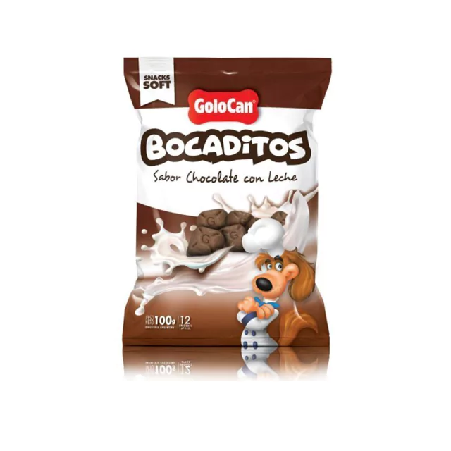 Bocaditos Chocolate con Leche Golocan 100 g