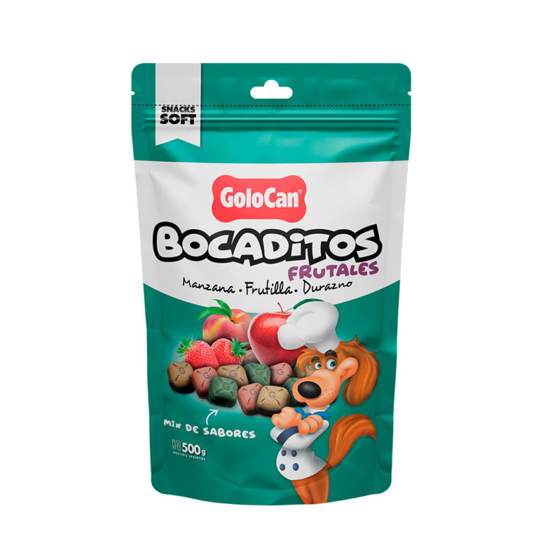 Bocaditos Frutales Golocan 500 g