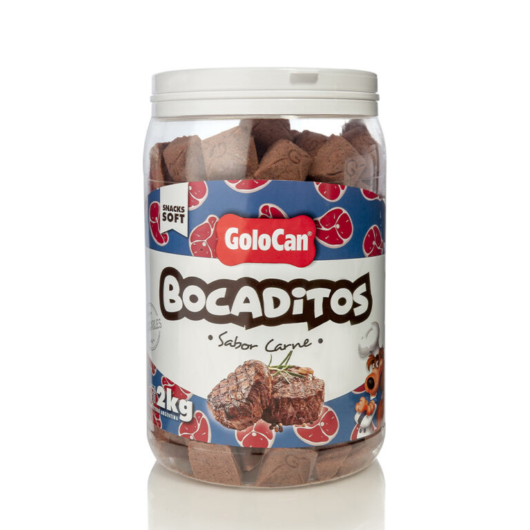 Bocaditos sabor Carne Golocan 2 Kg