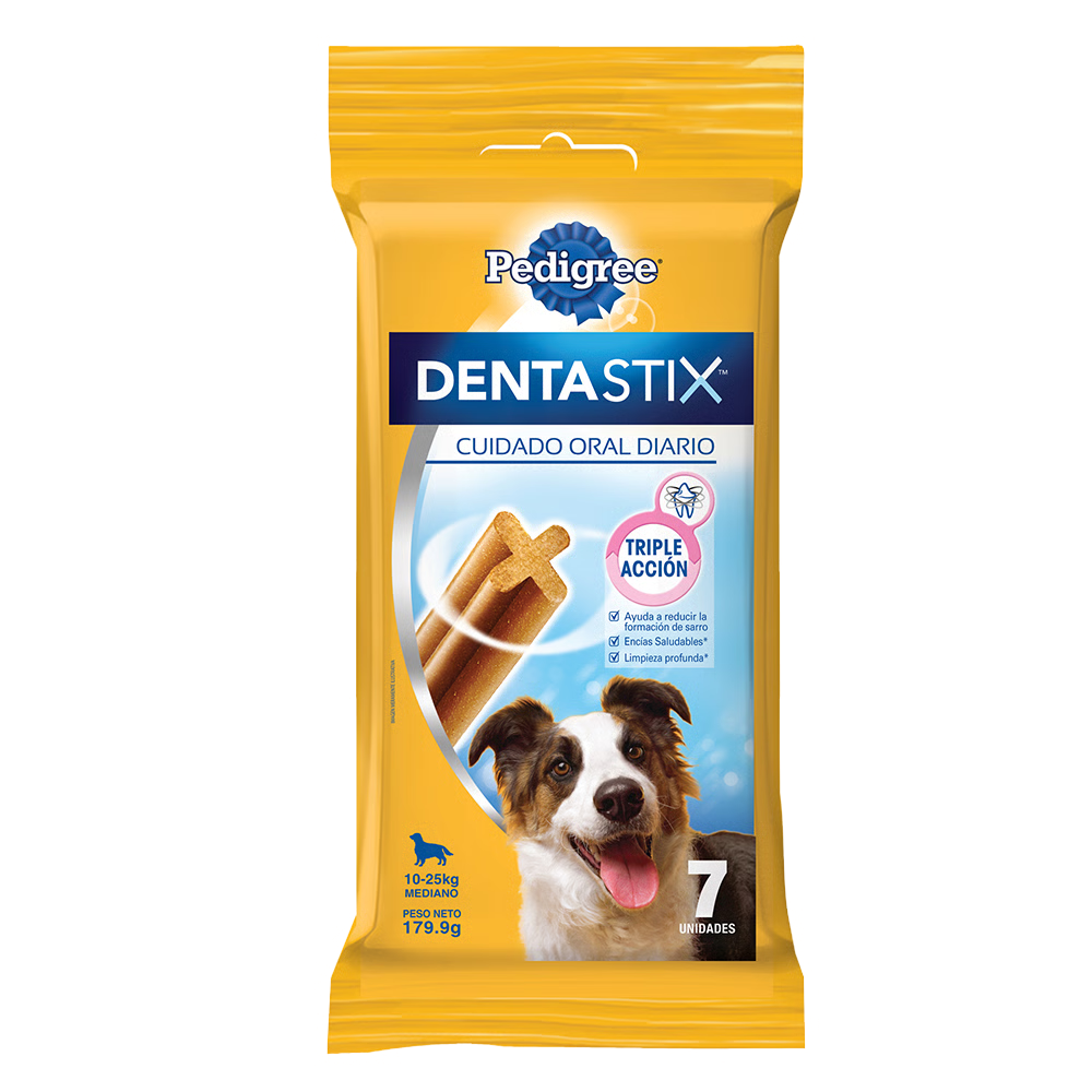 Pedigree DENTASTIX Razas medianas Pack x 7u