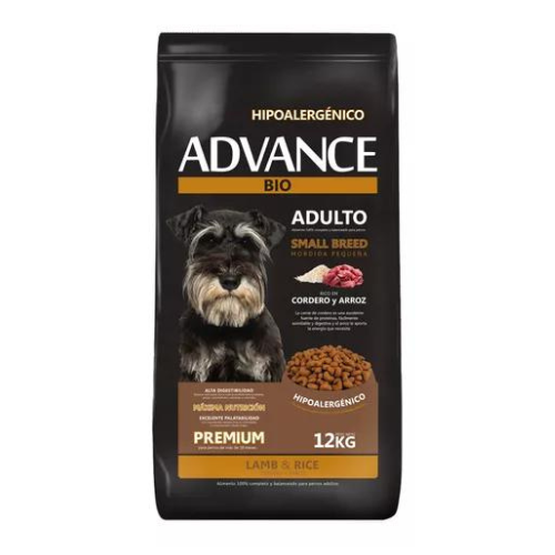 Advance Perro Adulto Pequeño Hipoalergenico Cordero 12 Kg