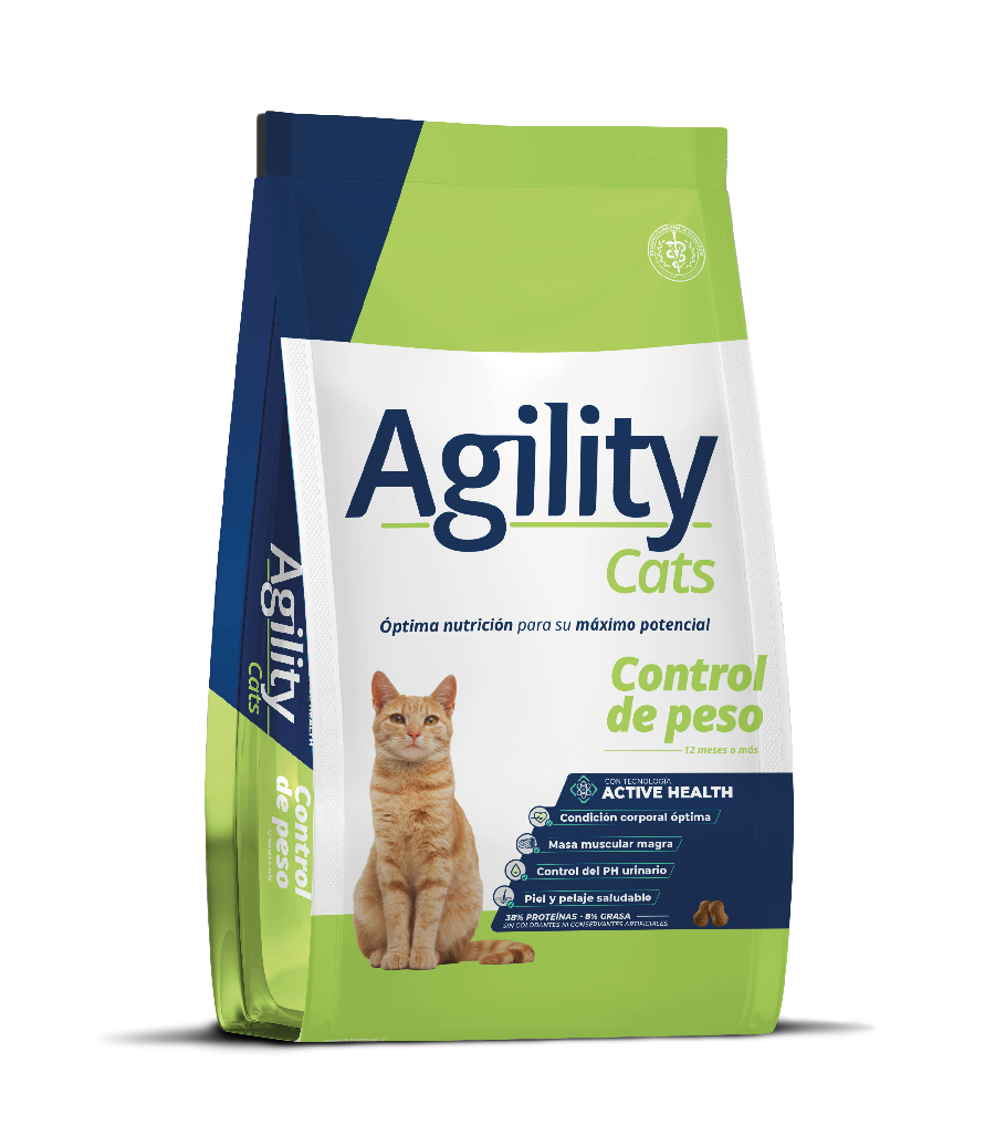 Agility Gato Adulto Control de Peso 10 Kg