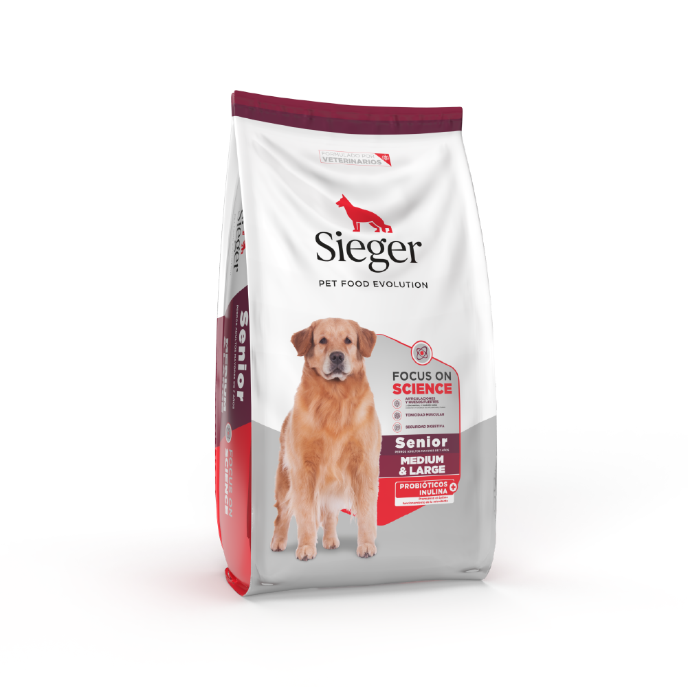 Sieger Perro Senior +7 Medianos y Grandes15 Kg