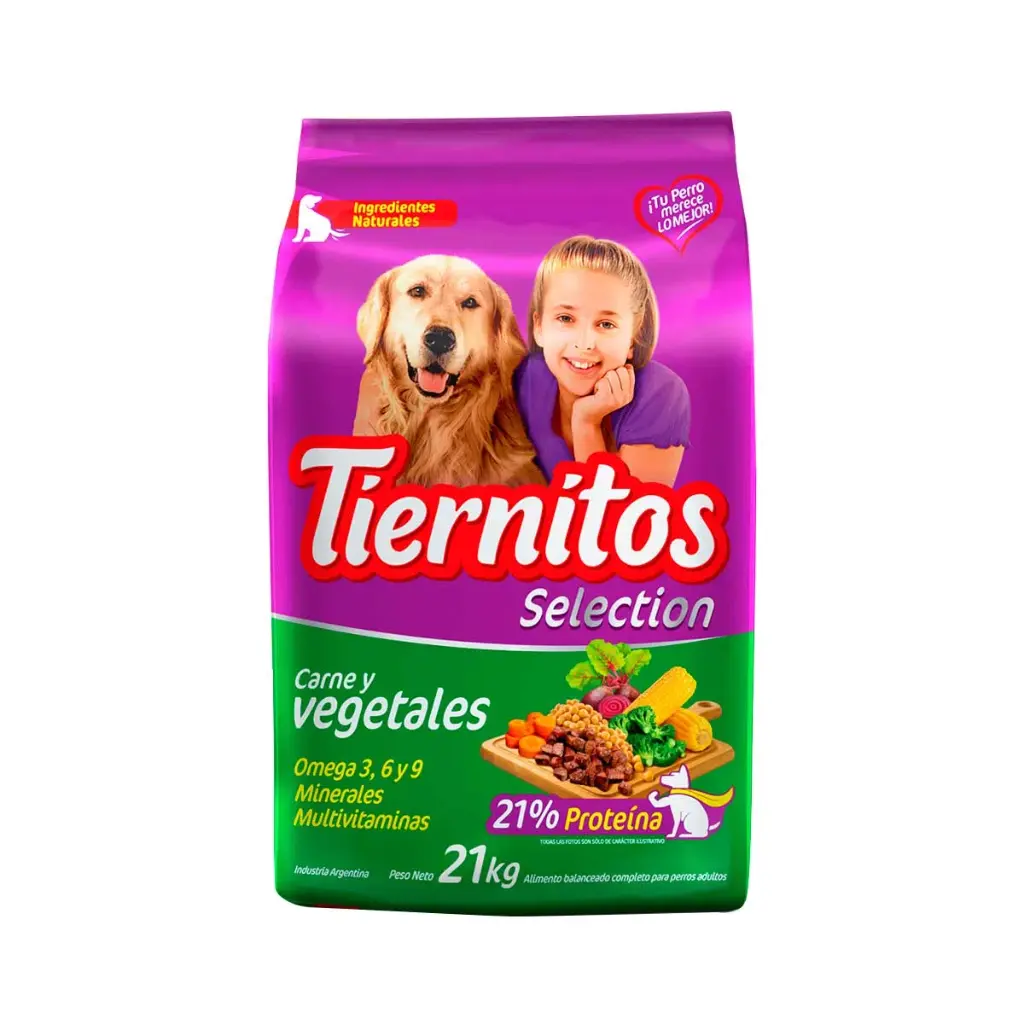 Tiernitos Seleccion Perro Adulto 21 Kg