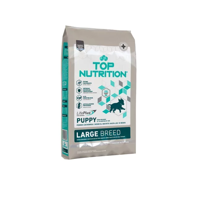 Top Nutrition Perro Cachorro Raza Grande