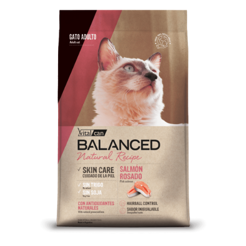 Vital Can Balanced Gato Adulto Natural Recipe Salmon